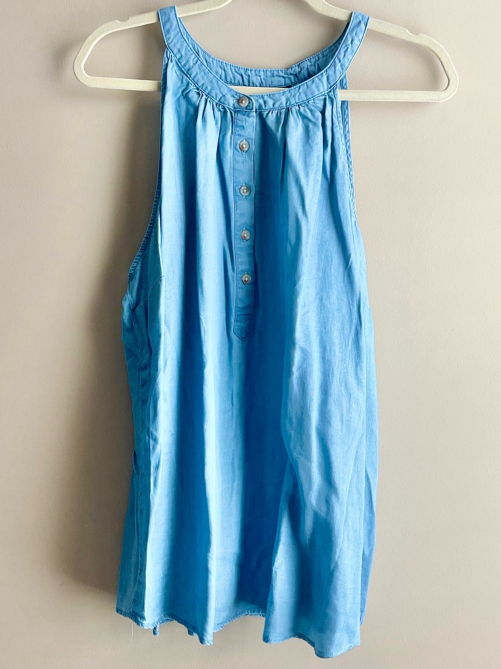 torrid Tencel Halter Neck Tiered Sleeveless Top - Picture 3 of 4